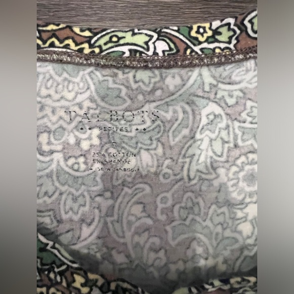 Talbots fun pattern t-shirt - Picture 3 of 3